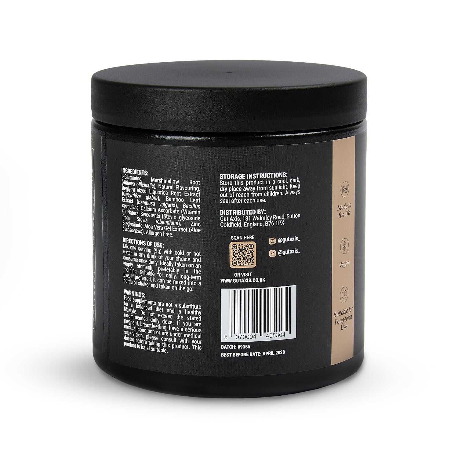 Gut health support for bloating IBS acid reflux and leaky gut